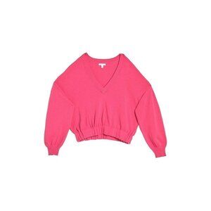 Abound Medium V-Neck Knit Sweater Long Sleeves